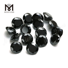 Lose kleine Moissanit-Diamanten, 1–3 mm runder schwarzer Diamant im Brillantschliff, Preis