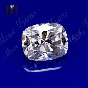 lose Edelsteine ​​8x10mm Kissenschliff EF White Wuzhou Moissanite Preis pro Karat